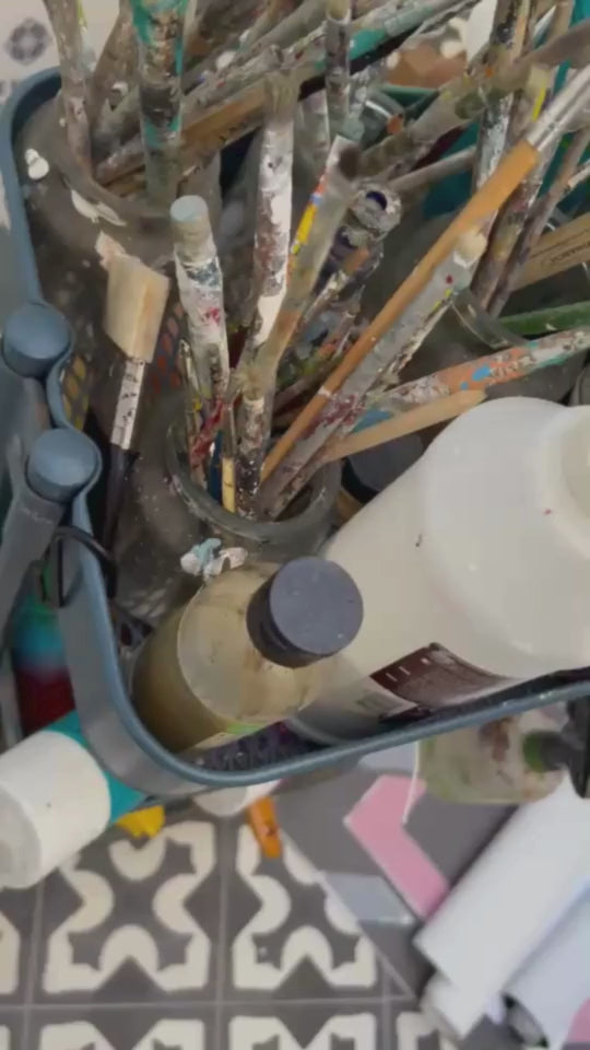 Video highlighting Bald Art’s custom commission process — from concept to finished canvas — showcasing creativity and craftsmanship.